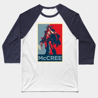 McCree Poster Baseball T-Shirt